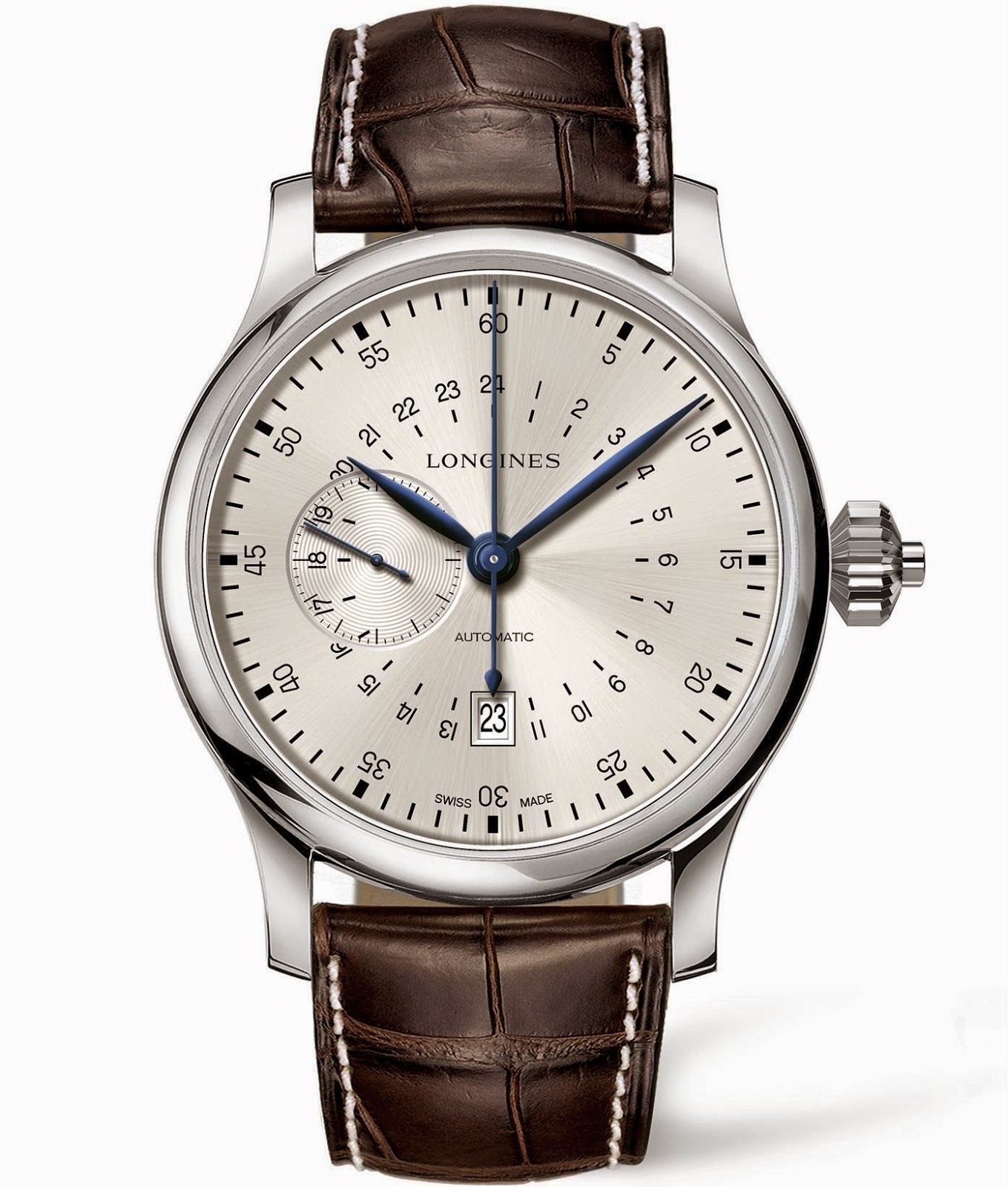 Twenty-Four Hours Single Push-Piece Chronograph  Longines 